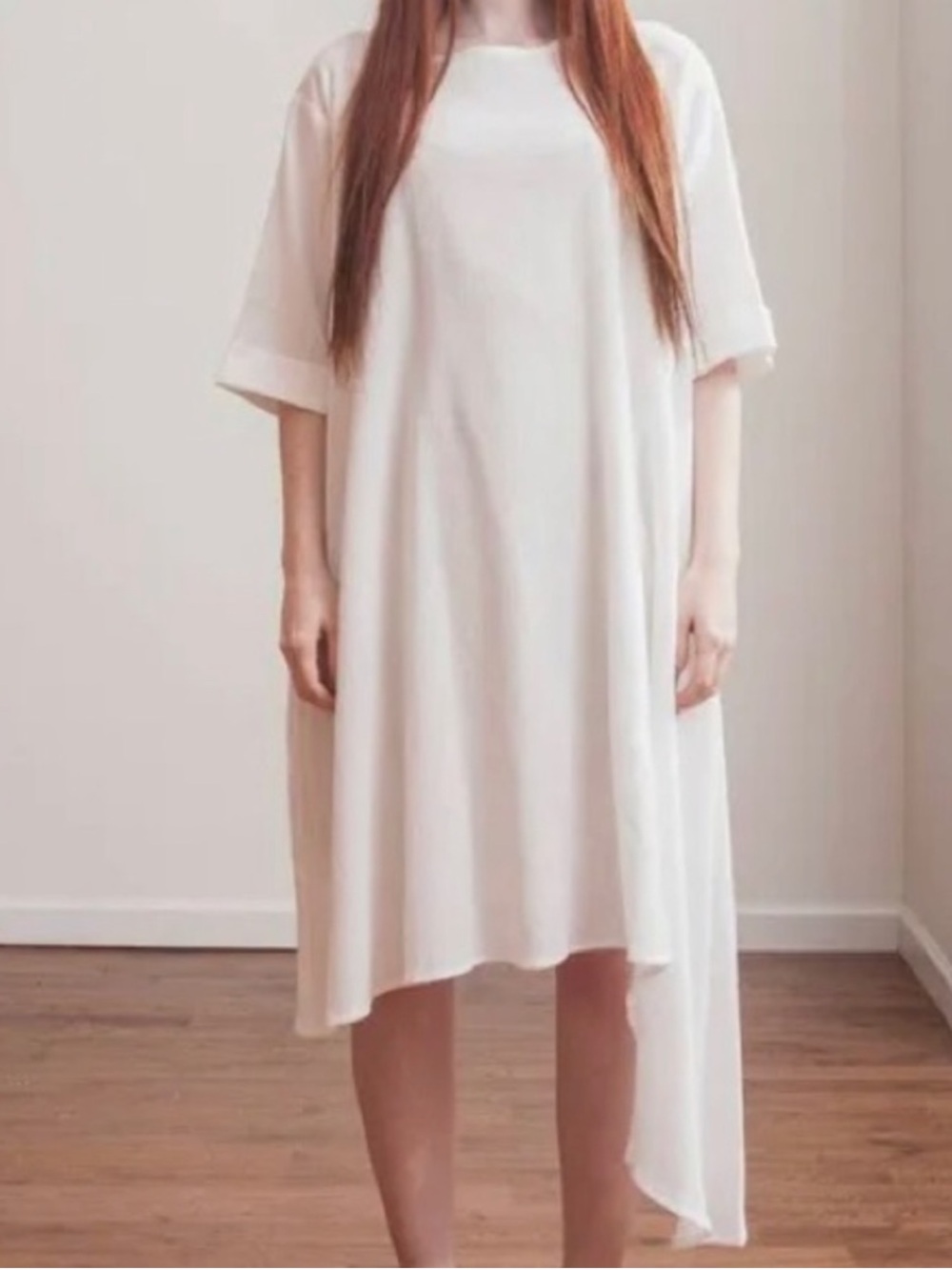 MIMU MAXI Minimal Asymmetric Women’s Dress